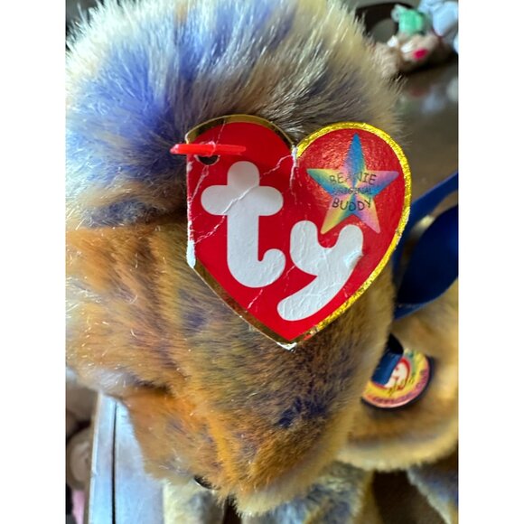 Ty Beanie Buddy Clubby III Bear 2000 Official Club Plush - Picture 6 of 8